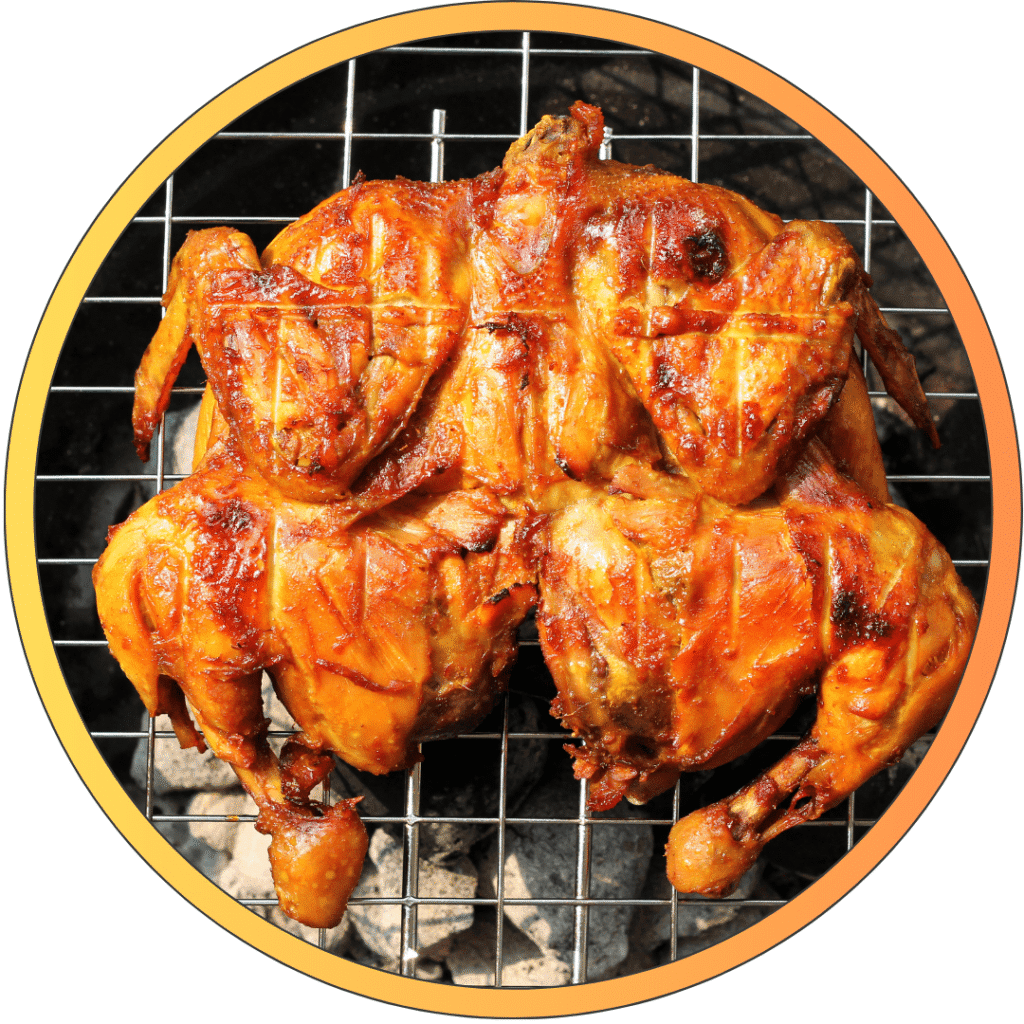 Bbq chicken charcoal chicken meals