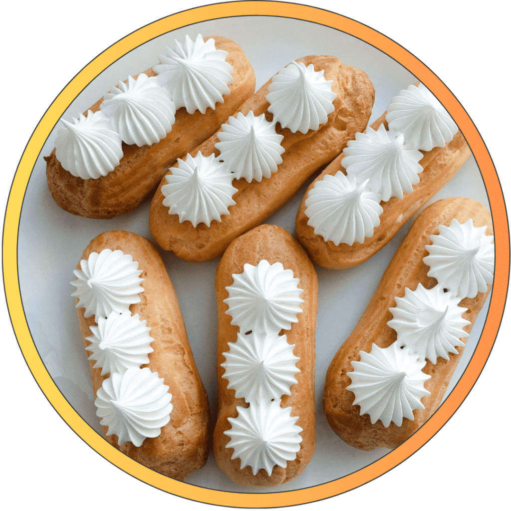 Cakes yoghurts