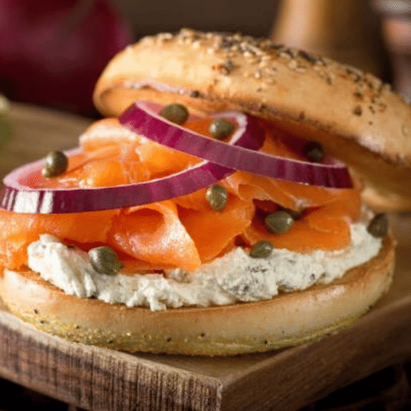 Red Salmon Sandwich