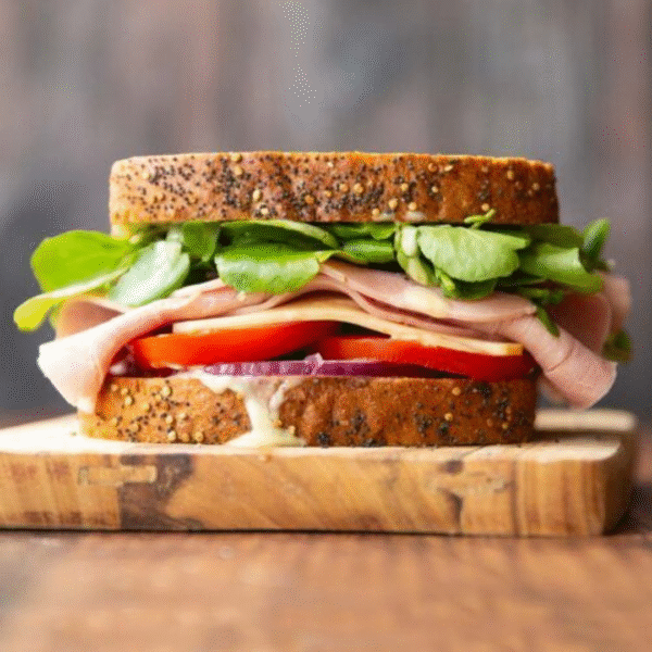 Smoked Leg Ham Sandwich