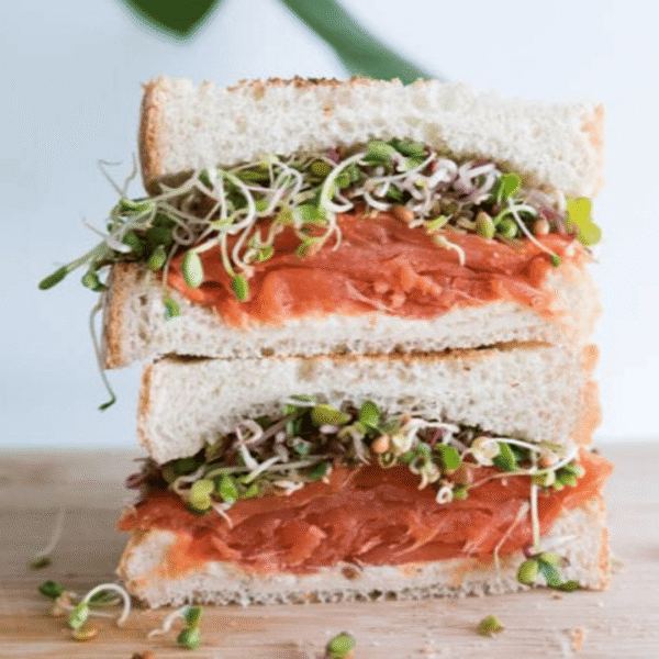 Smoked Salmon Sandwich